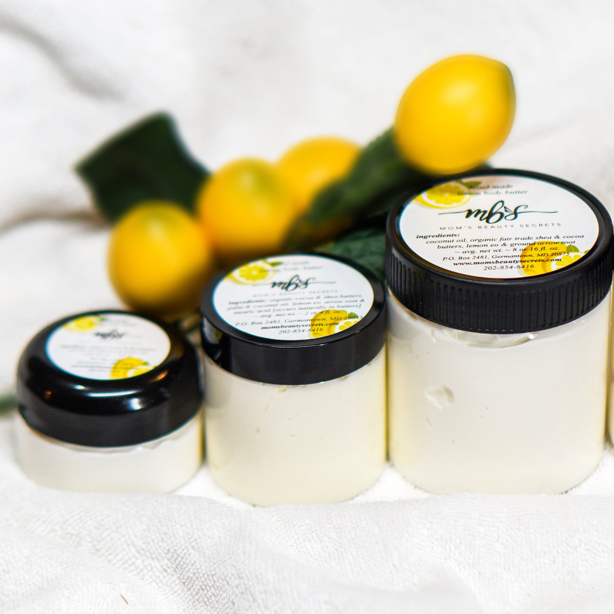 Lemon Handmade Body Butters