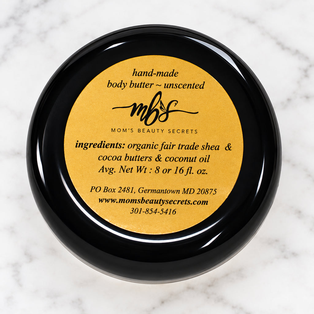 Unscented Handmade Body Butters